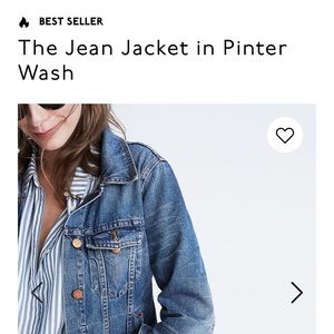 madewell denim jacket 🖤